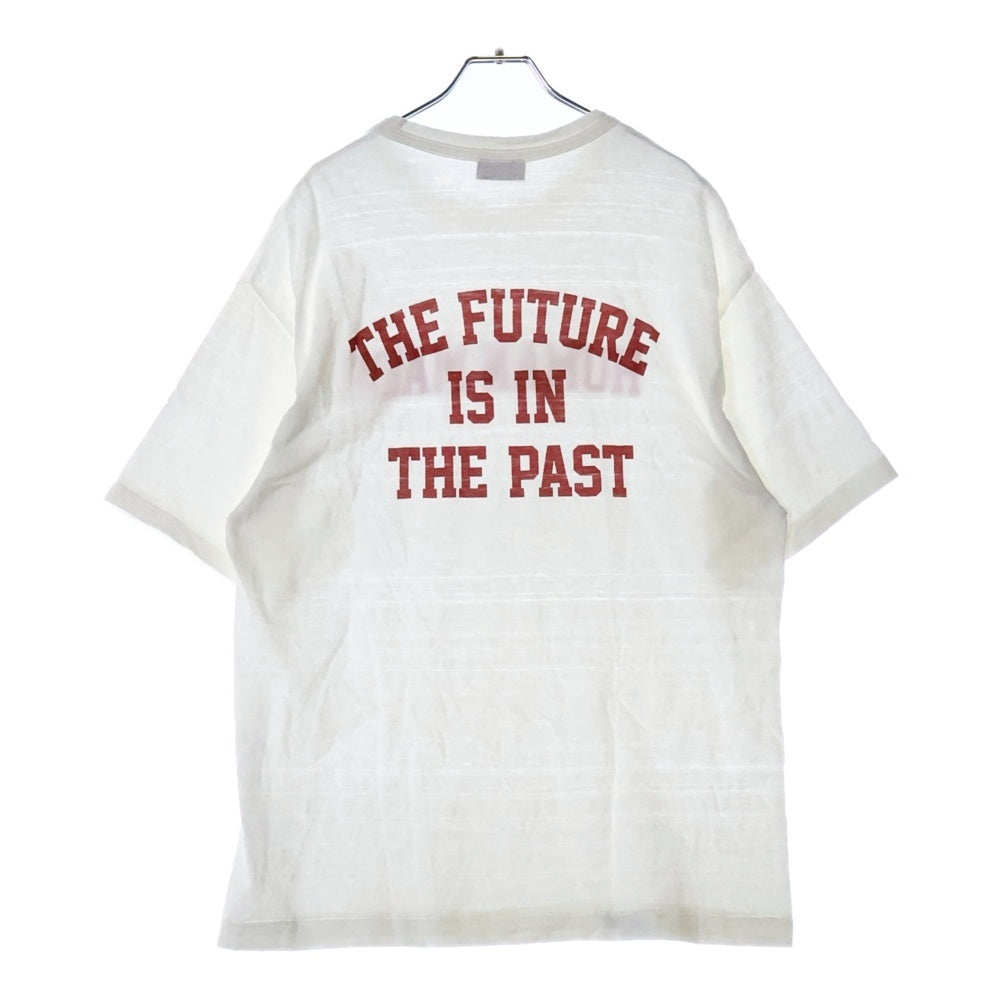 HUMAN MADE(ヒューマンメイド) Classic T-Shirt クラシック ロゴ クルーネック半袖Tシャツカットソー ホワイト/レッド
