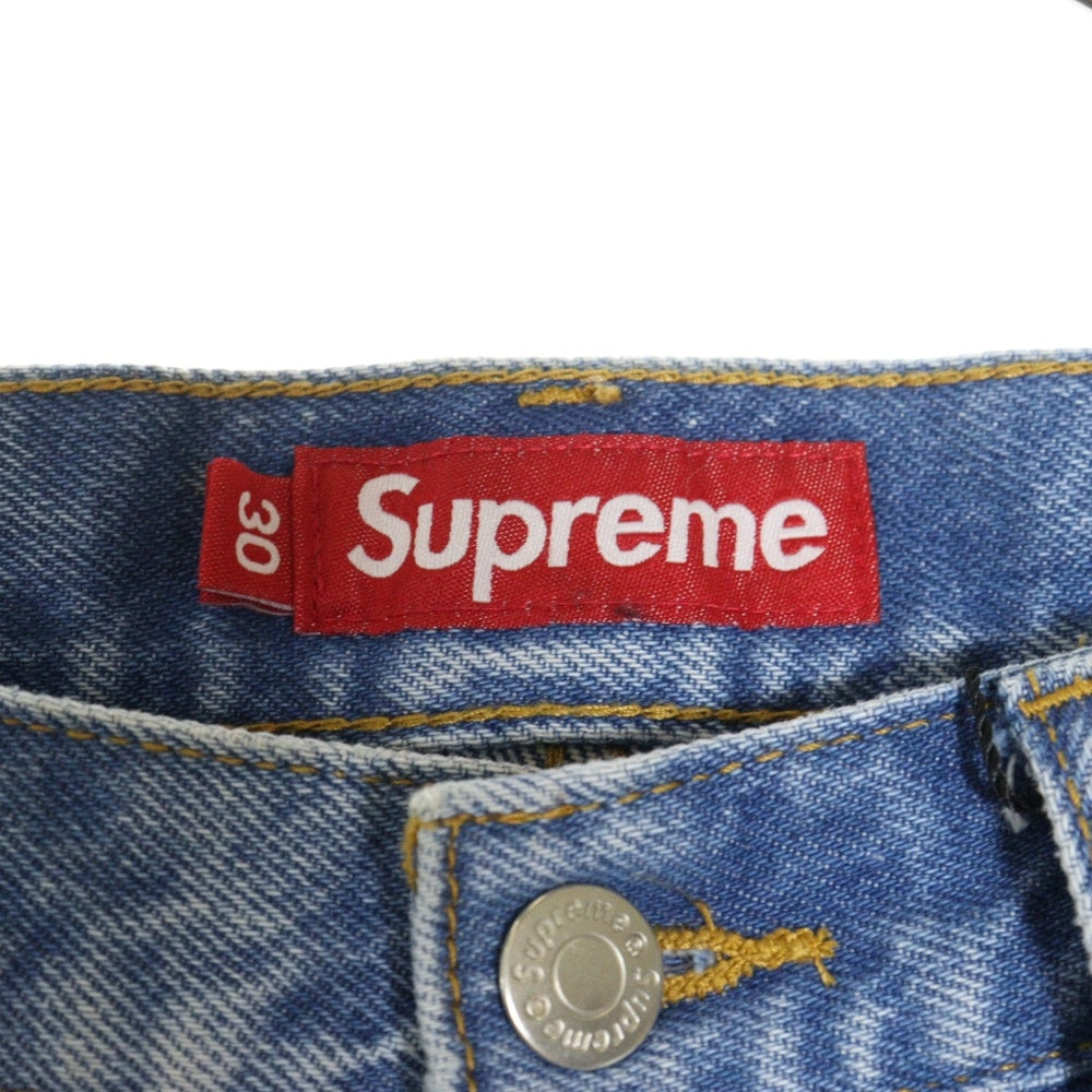 SUPREME(シュプリーム) 25SS Baggy Jean Washed Indigo ウォッシュド加工 バギージーンズ デニムパンツ インディゴ