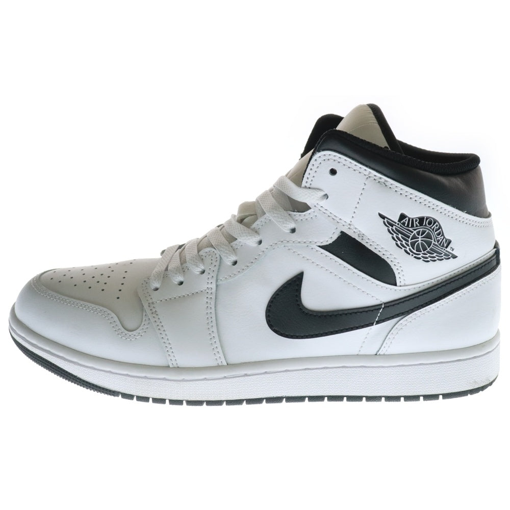 NIKE(ナイキ) Air Jordan 1 Mid DQ8426-132 エアジョーダン1 ミッドカットスニーカー ブラック/ホワイト US11/29cm
