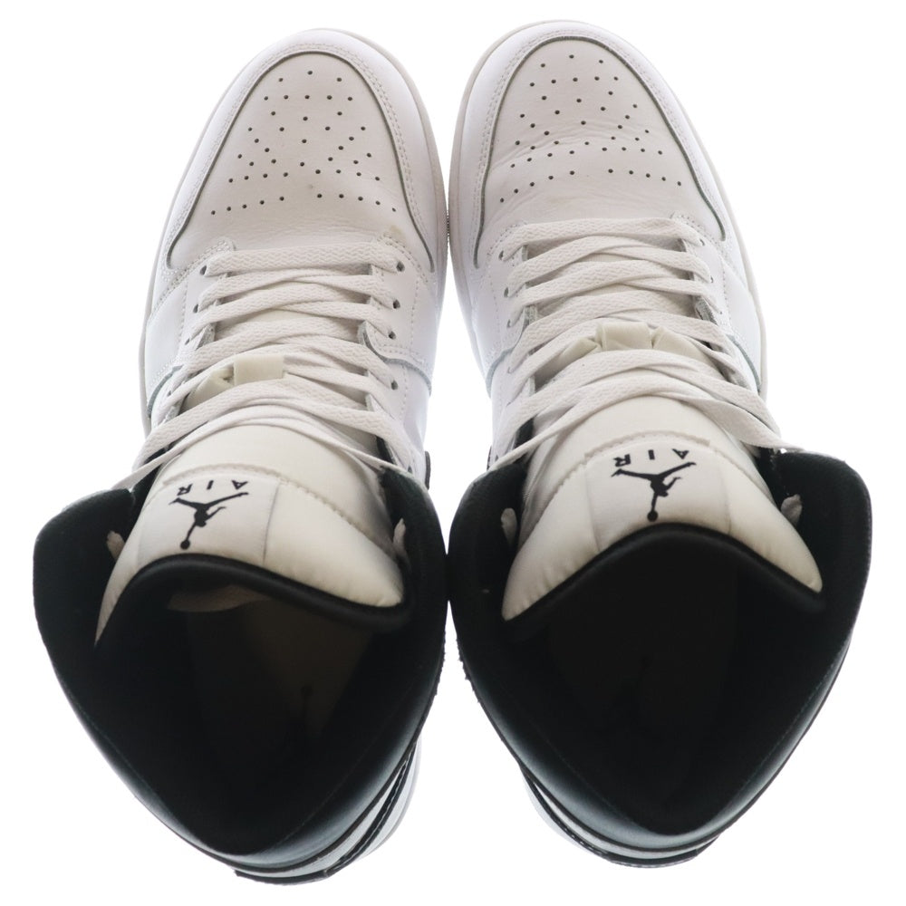 NIKE(ナイキ) Air Jordan 1 Mid DQ8426-132 エアジョーダン1 ミッドカットスニーカー ブラック/ホワイト US11/29cm