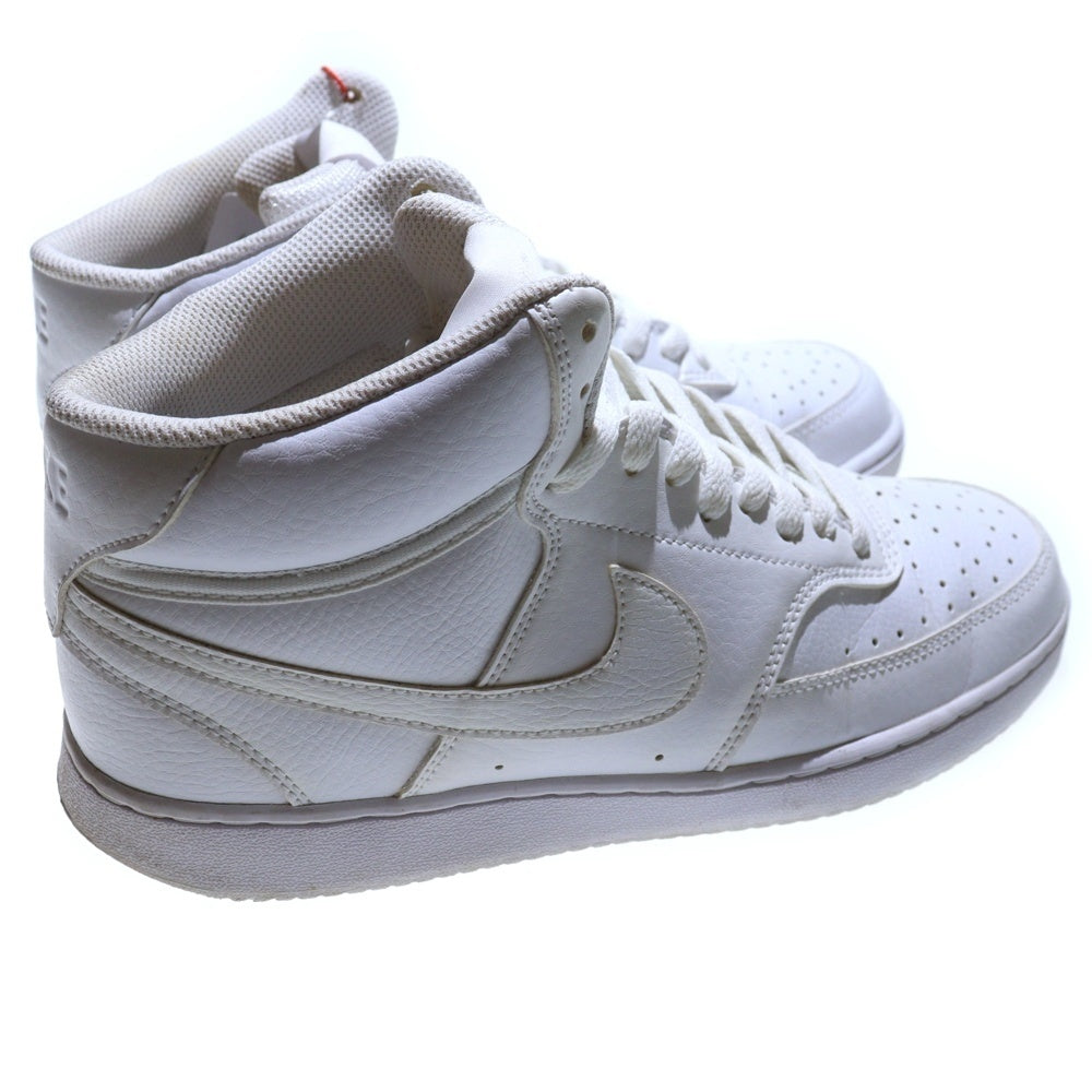 NIKE(ナイキ) COURT VISION MID SL CD5467-100 コート ヴィジョン ミドルカットスニーカー ホワイト U8.5/26.5cm