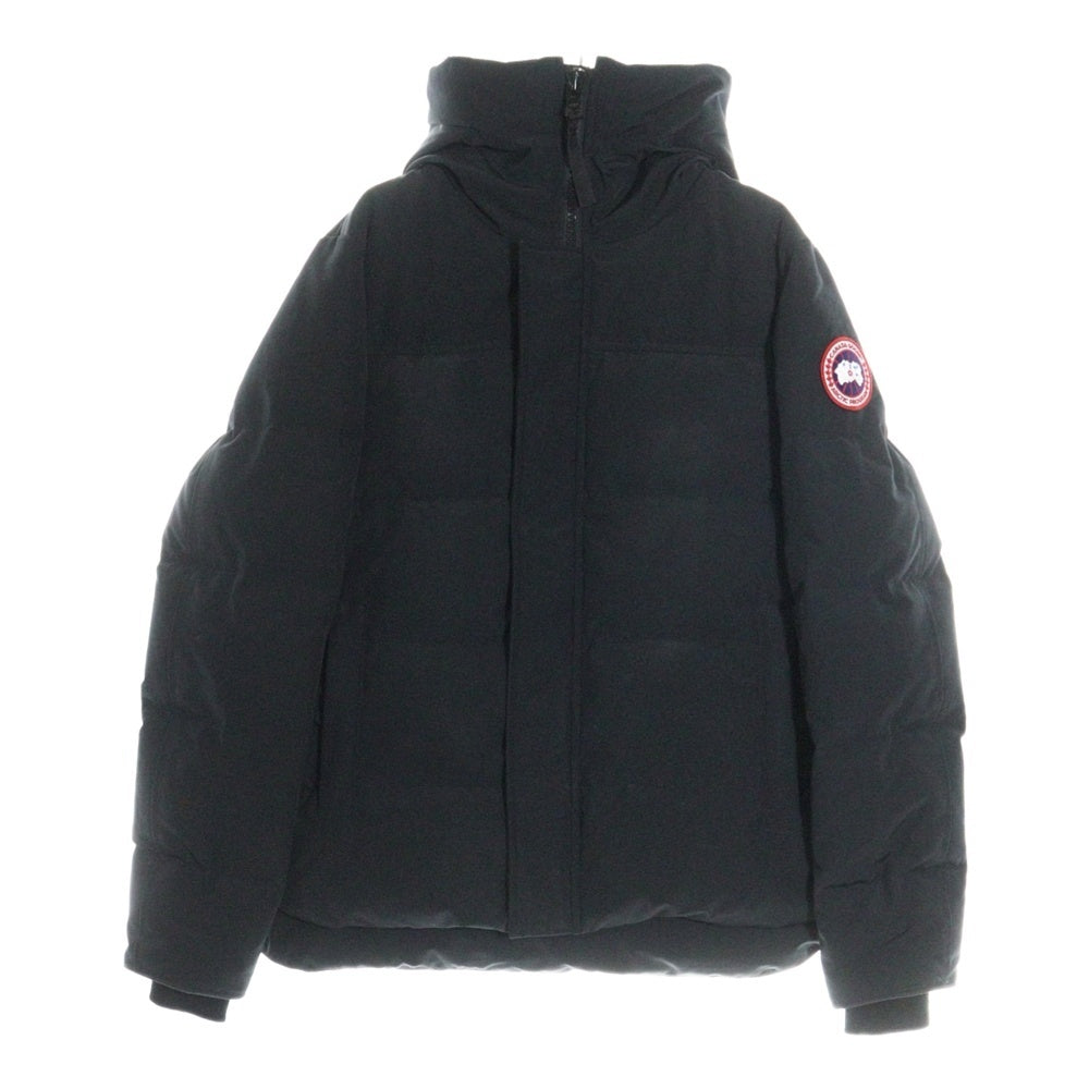 CANADA GOOSE(カナダグース) MACMILLAN PARKA 2080MB マクミランパーカ ロゴワッペン ダウンジャケット フーディ ブラック