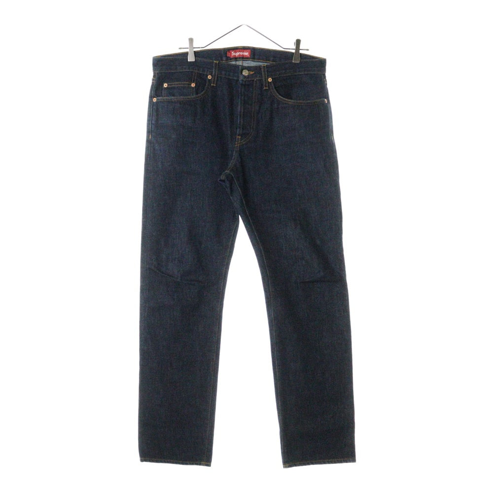 SUPREME(シュプリーム) Rigid Slim Jean リジットスリムジーンズ デニムパンツ インディゴブルー