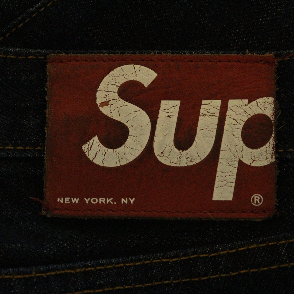 SUPREME(シュプリーム) Rigid Slim Jean リジットスリムジーンズ デニムパンツ インディゴブルー