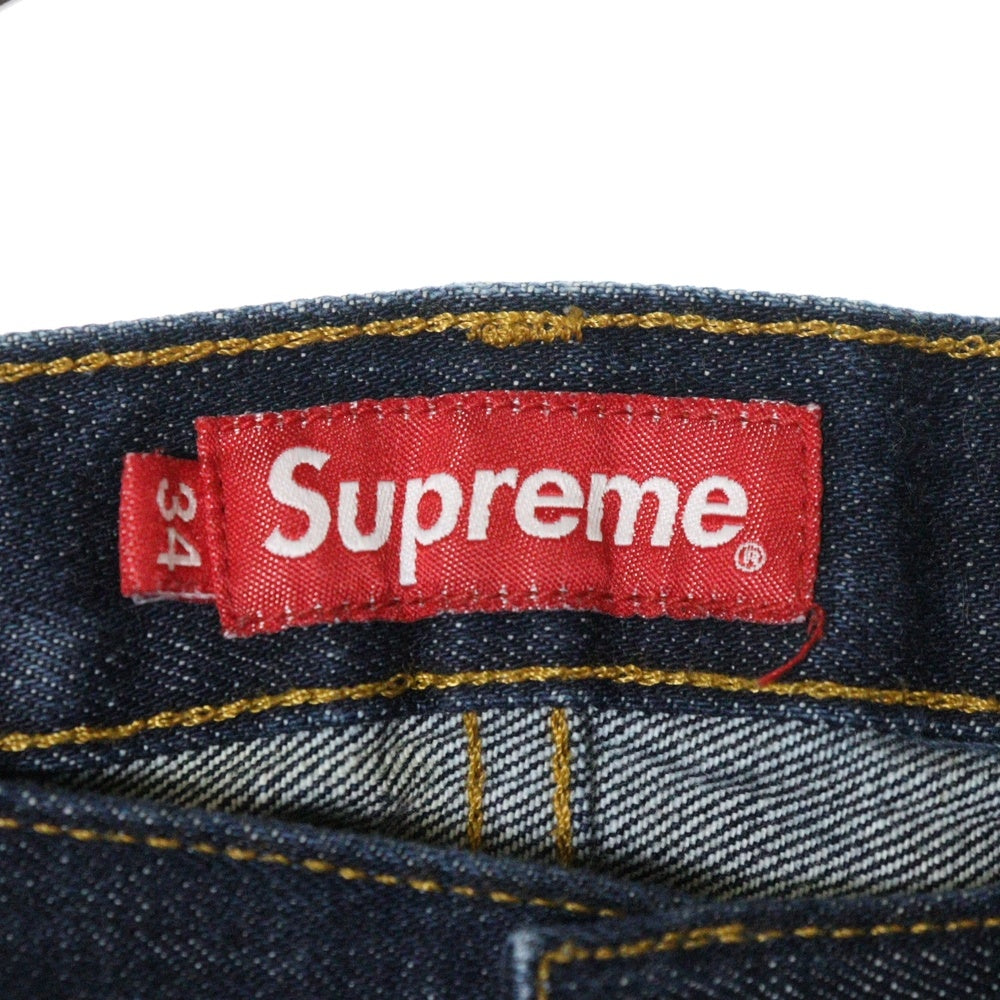 SUPREME(シュプリーム) Rigid Slim Jean リジットスリムジーンズ デニムパンツ インディゴブルー