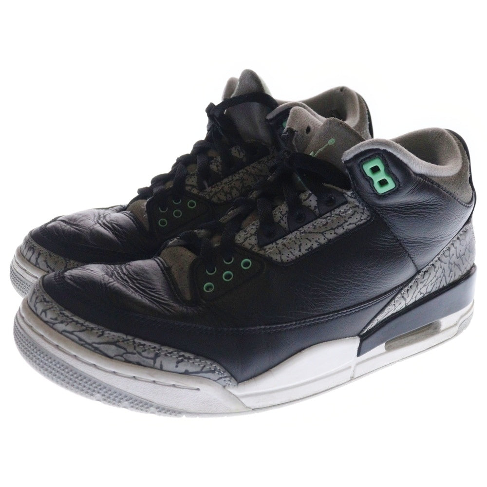 NIKE(ナイキ) AIR JORDAN 3 RETRO CT8532-031 エアジョーダン3 レトロ ハイカットスニーカー ブラック US9/27cm
