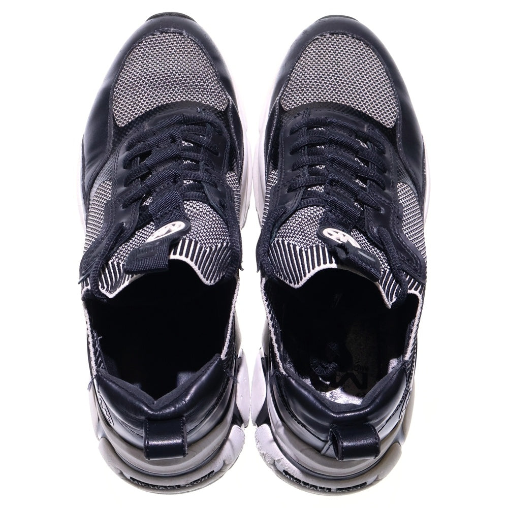 MICHAEL KORS(マイケルコース) DARIUS KNIT TRAINER 44S4DRFS3D ロゴ ローカットスニーカー ブラック