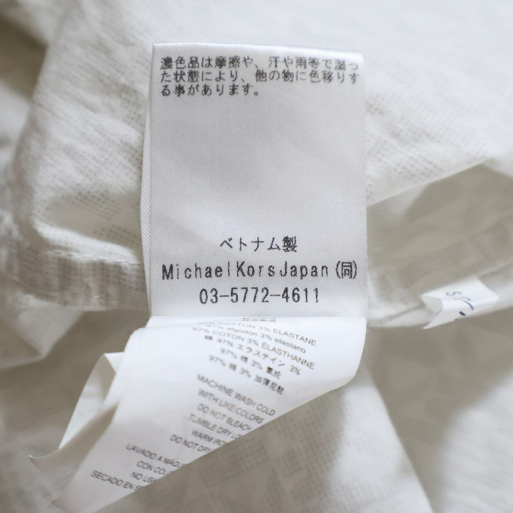 MICHAEL KORS(マイケルコース) MKシグネチャー 半袖シャツ ホワイト 0T4404UFDY