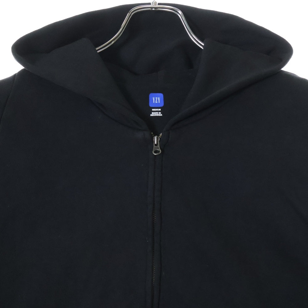 YEEZY GAP(イージーギャップ) ZIP UP HOODIE 537322‐01 ジップアップパーカー フーディ ブラック