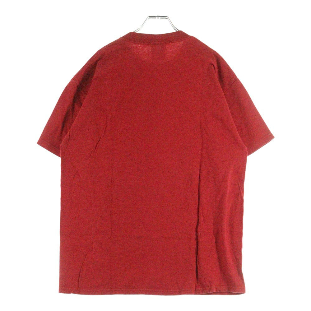 NIKE(ナイキ) 00s USA ロゴ クルーネック半袖Tシャツカットソー レッド