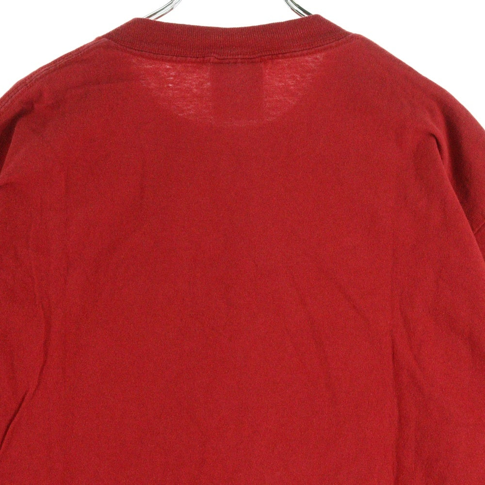 NIKE(ナイキ) 00s USA ロゴ クルーネック半袖Tシャツカットソー レッド