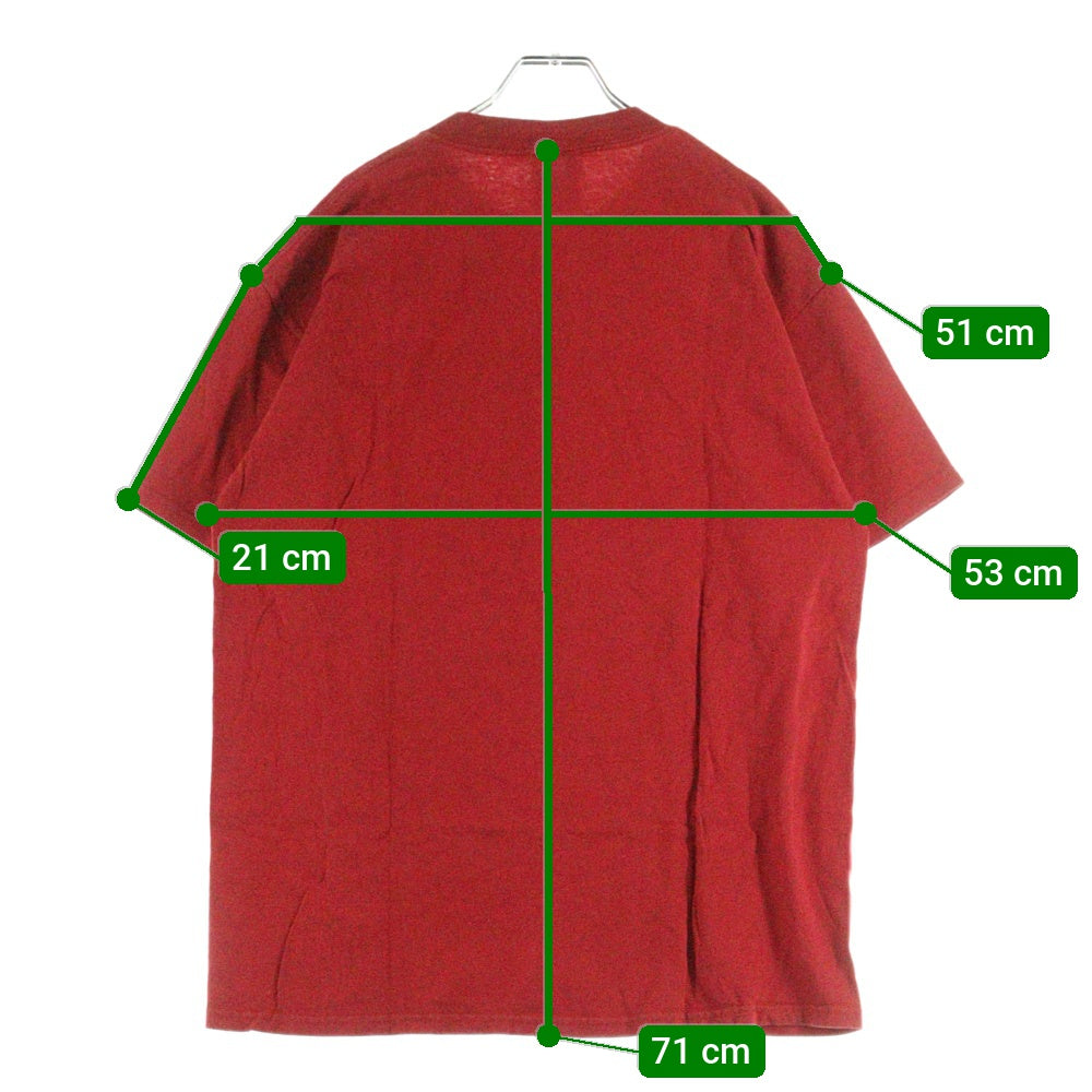 NIKE(ナイキ) 00s USA ロゴ クルーネック半袖Tシャツカットソー レッド