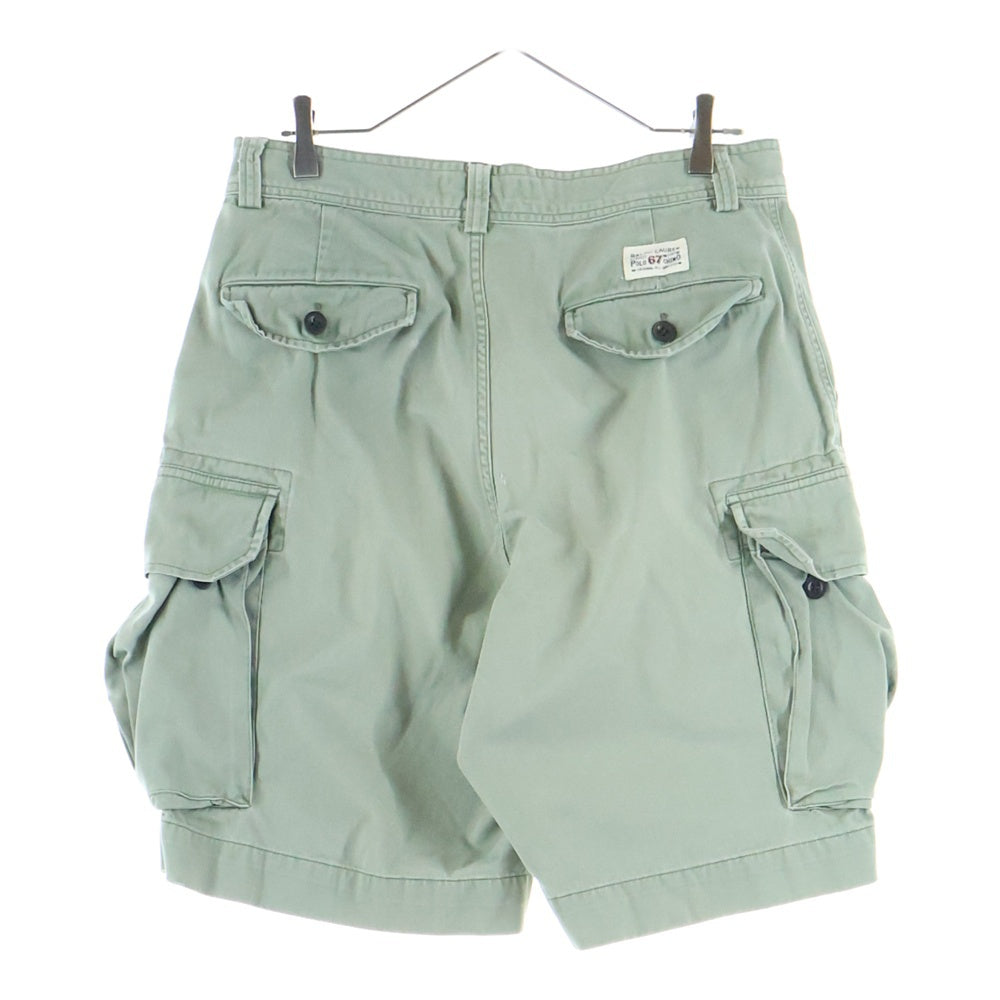 POLO RALPH LAUREN(ポロラルフローレン) 90s POLO 67CHINO カーゴショーツ ハーフパンツ グリーン