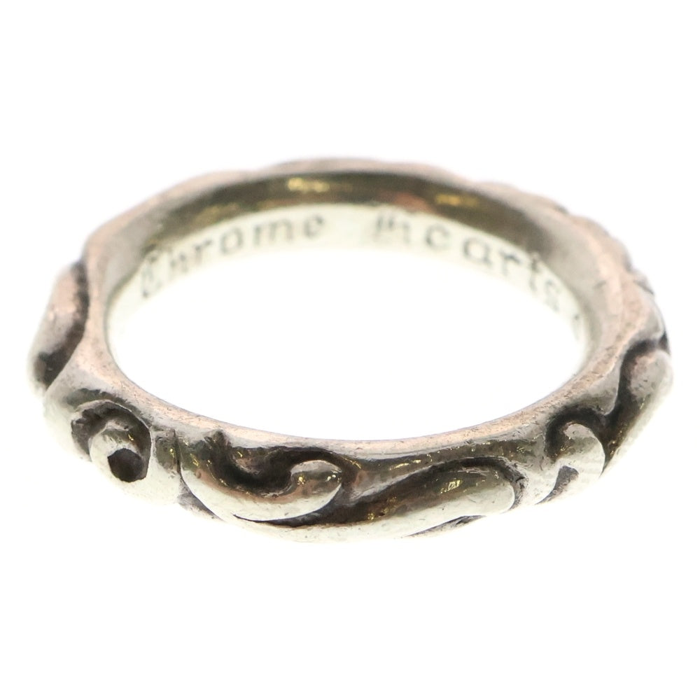 CHROME HEARTS(クロムハーツ) SCRL BAND スクロールバンド リング シルバー BCA351