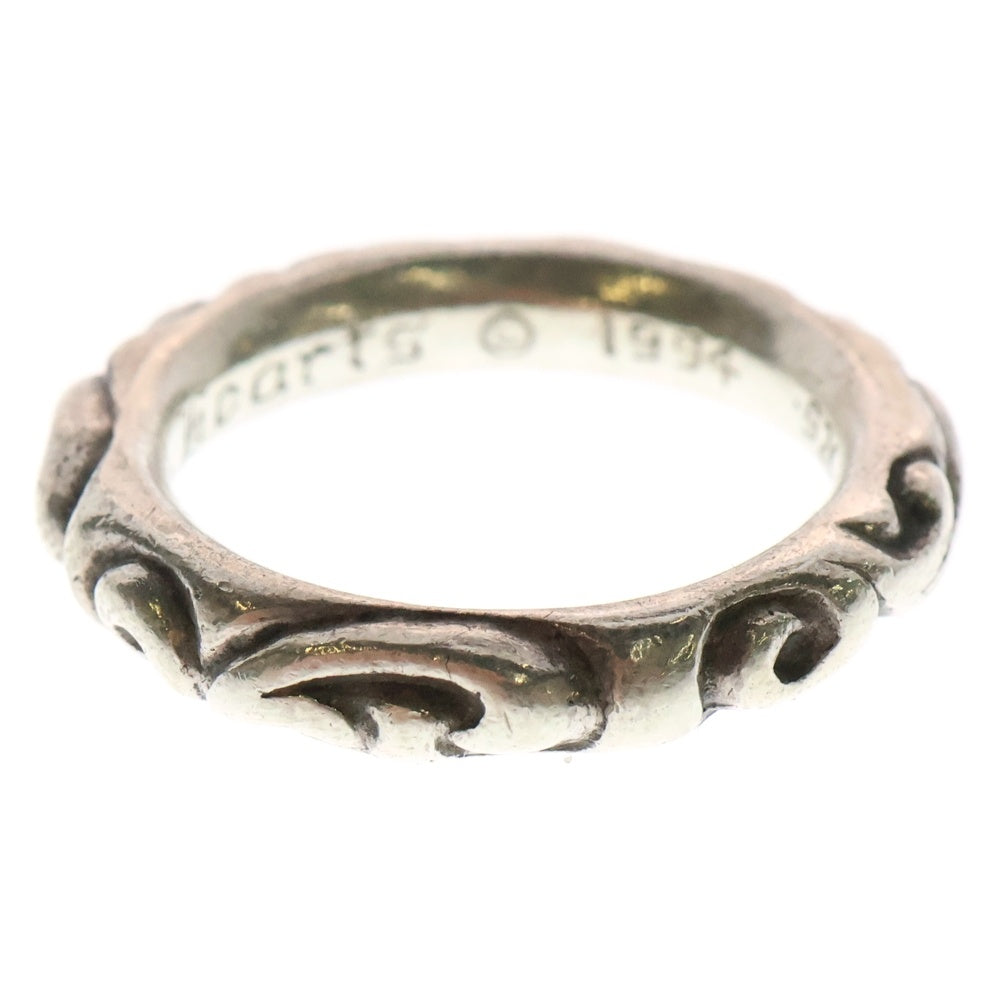 CHROME HEARTS(クロムハーツ) SCRL BAND スクロールバンド リング シルバー BCA351