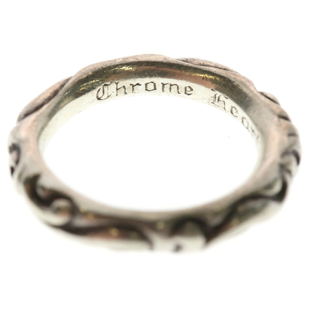 CHROME HEARTS(クロムハーツ) SCRL BAND スクロールバンド リング シルバー BCA351