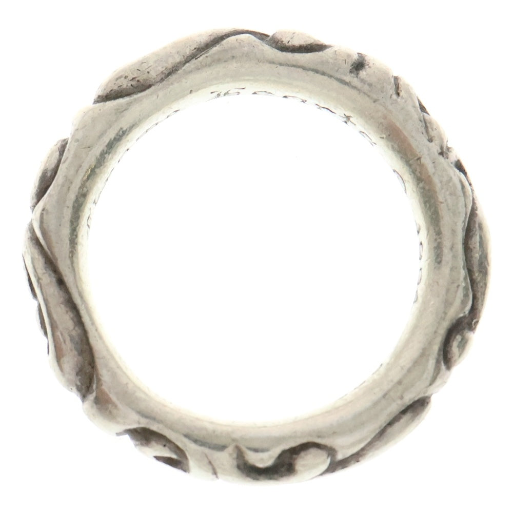 CHROME HEARTS(クロムハーツ) SCRL BAND スクロールバンド リング シルバー BCA351
