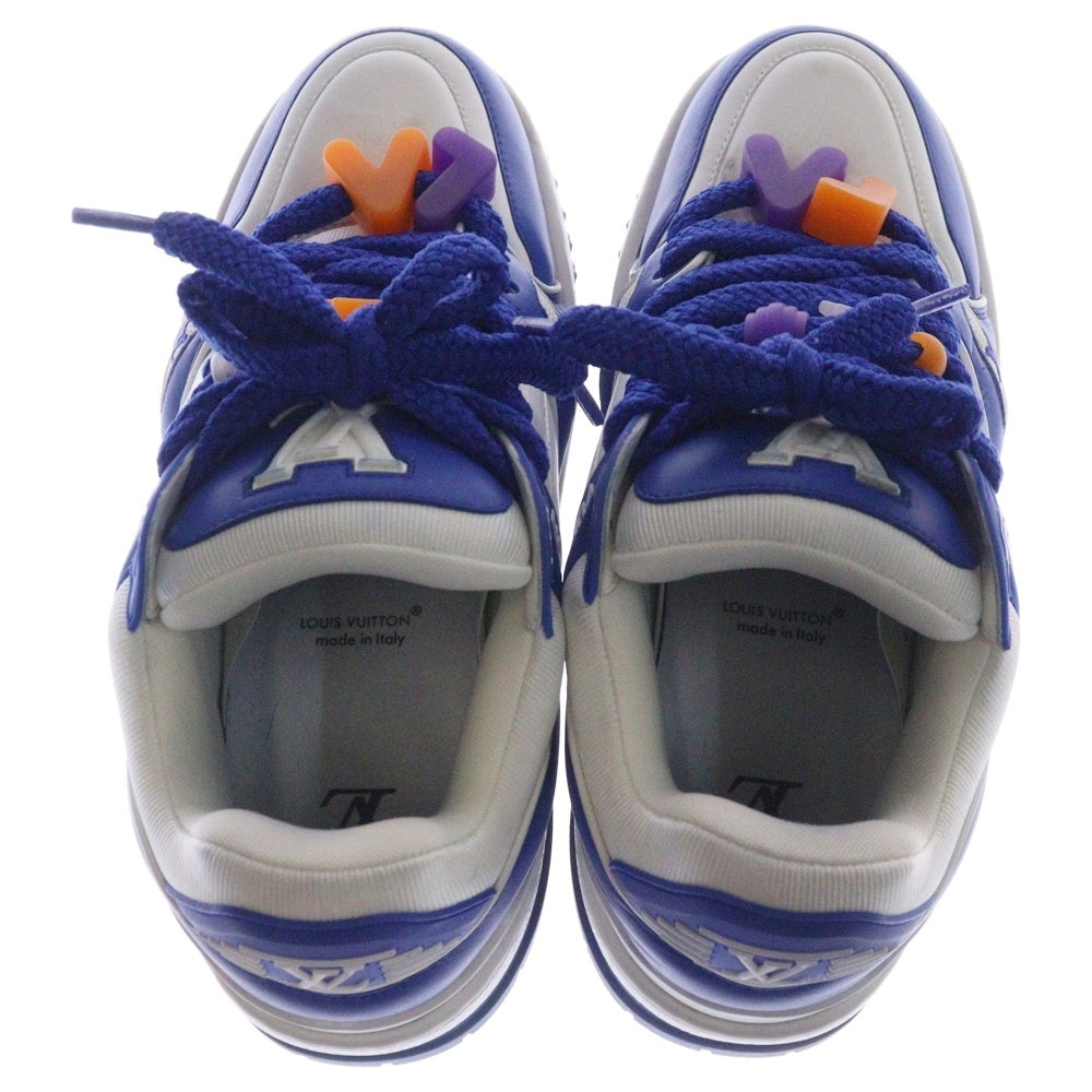 LOUIS VUITTON(ルイヴィトン) LV Trainer Maxi Sneaker 1ABZPS LVトレーナー マキシ ローカットスニーカー ブルー/ホワイト