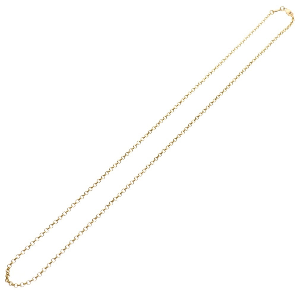 CHROME HEARTS(クロムハーツ) 22K NECKCHAIN R20 ロールチェーンネックレス 20inch ゴールド BCA011