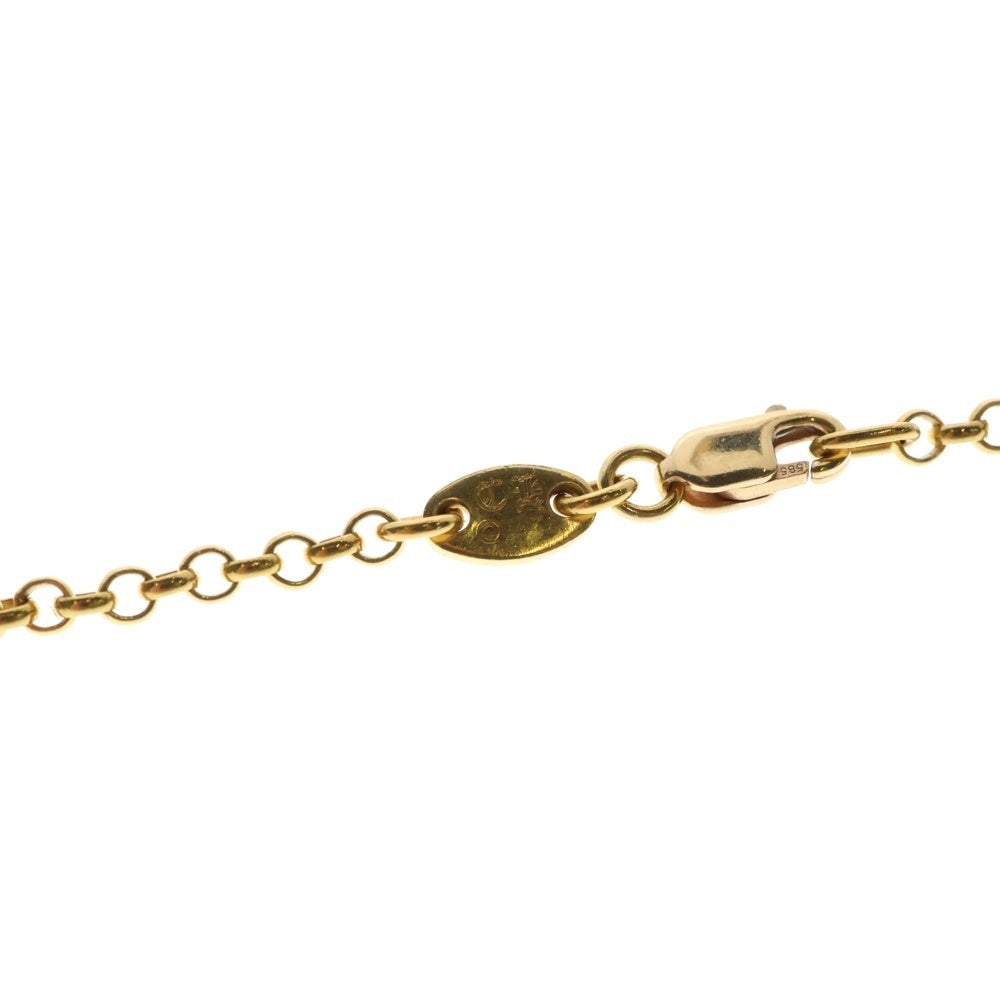 CHROME HEARTS(クロムハーツ) 22K NECKCHAIN R20 ロールチェーンネックレス 20inch ゴールド BCA011