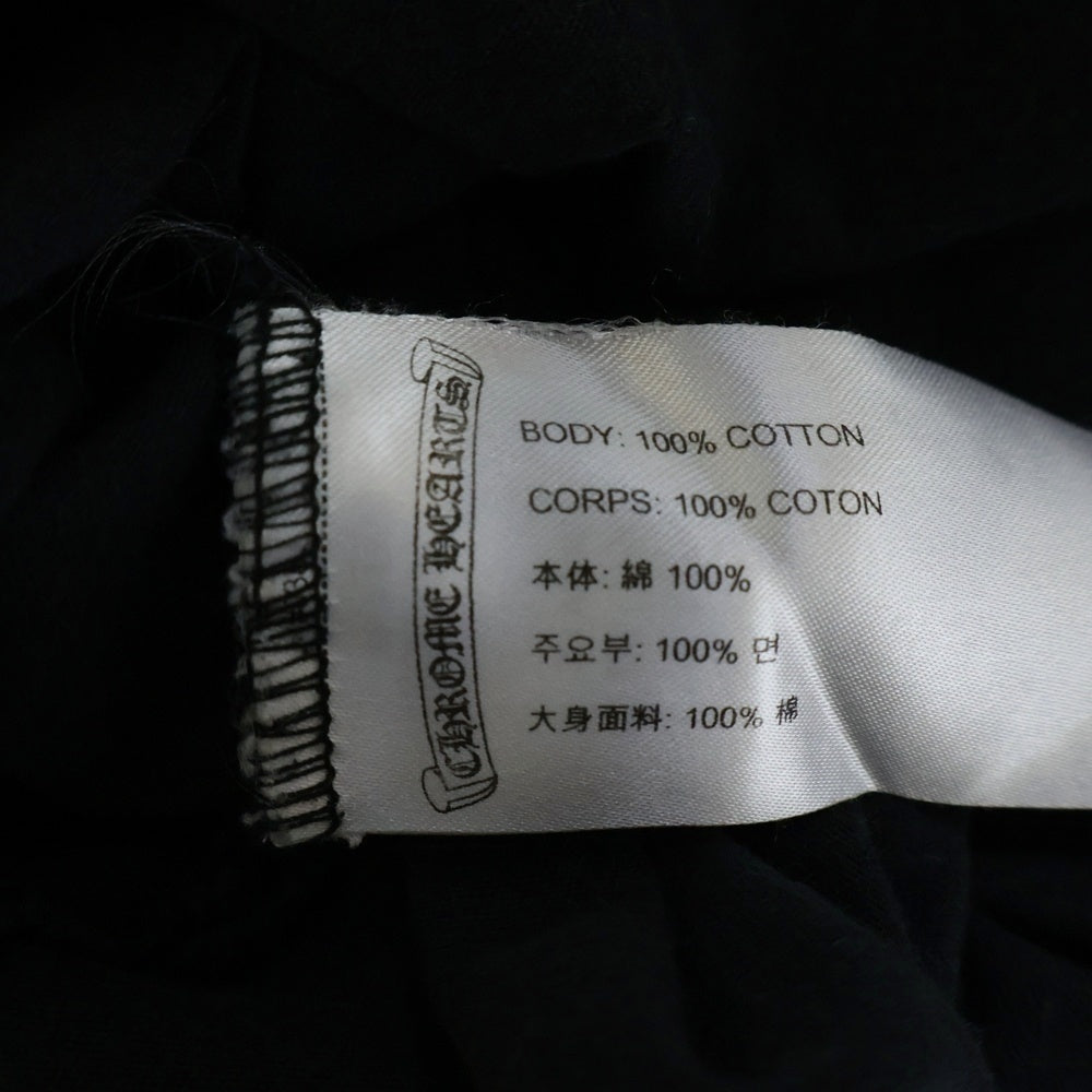 CHROME HEARTS(クロムハーツ) CH T-SHRT グラデーションサークルロゴプリント 半袖Tシャツ 半袖カットソー ブラック