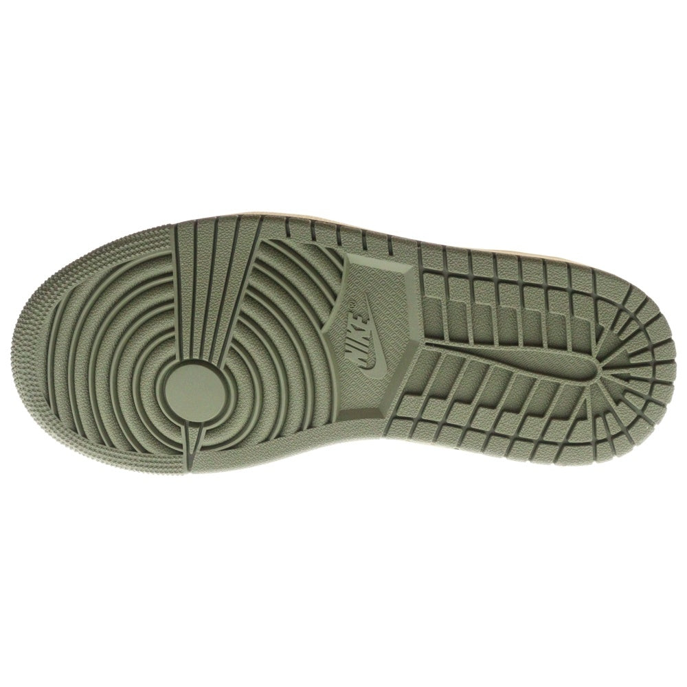 NIKE(ナイキ) WMNS AIR JORDAN 1 LOW OG SP MEDIUM OLIVE DZ4137-106 ウィメンズ トラヴィススコット エアジョーダン1ミディアムオリーブ ローカットスニーカー US7/24cm
