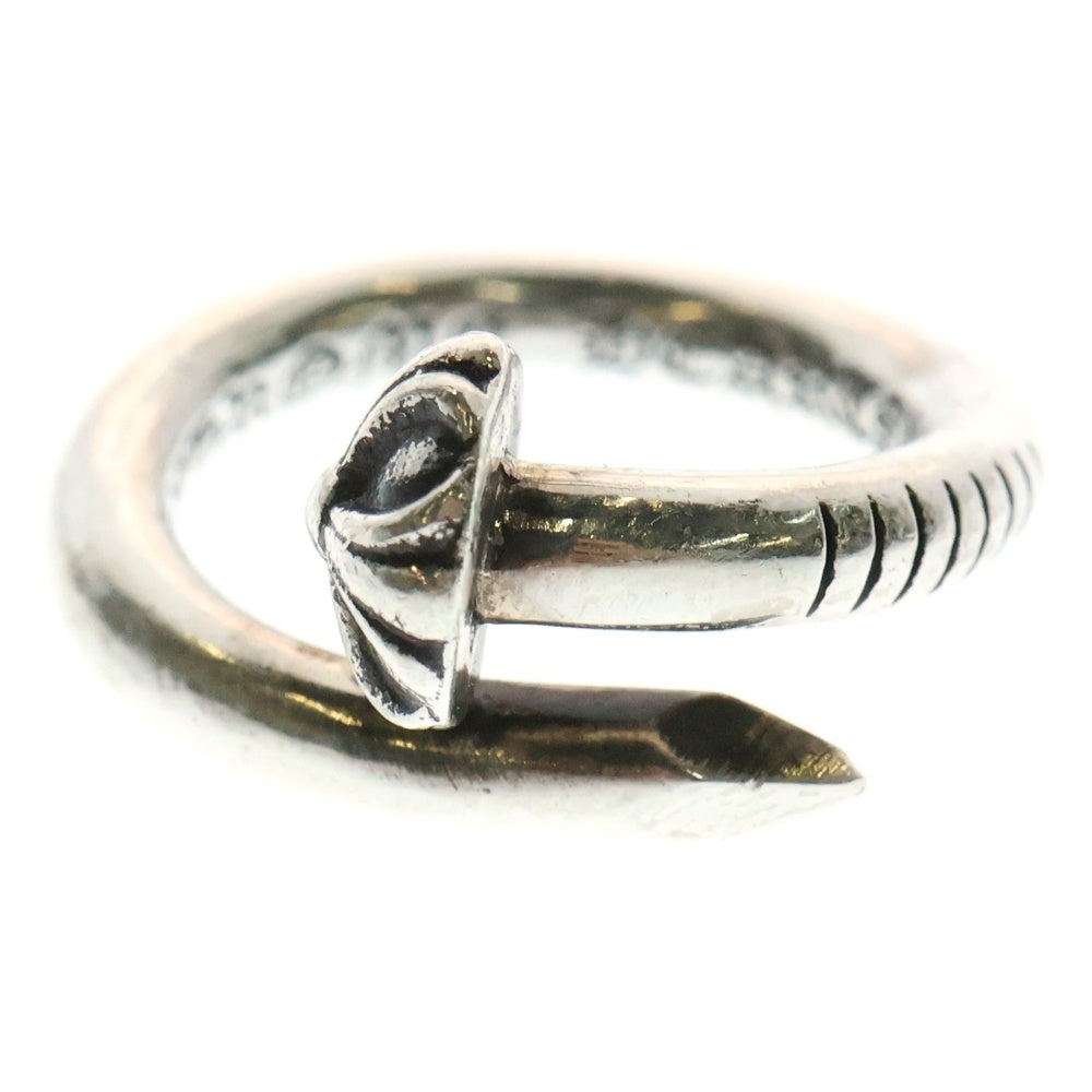 CHROME HEARTS(クロムハーツ) NAIL CRSBALL ネイル クロスボール リング シルバー BCA349
