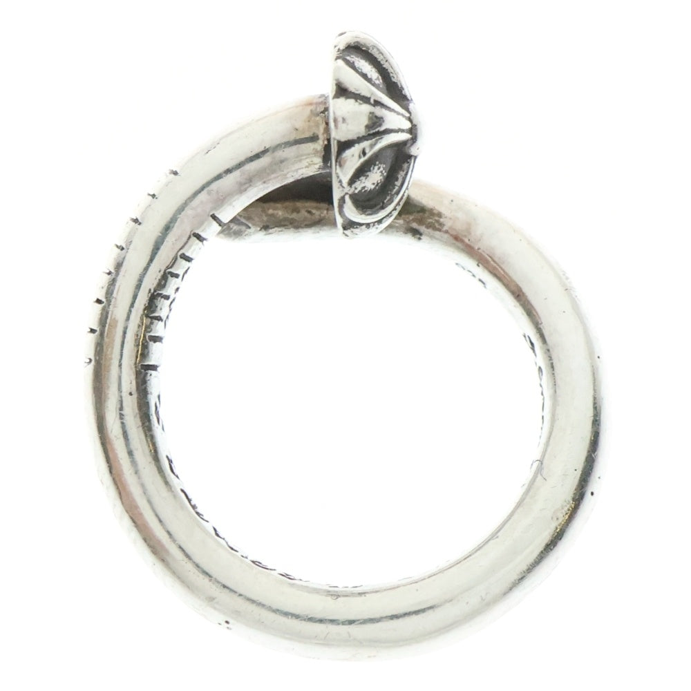 CHROME HEARTS(クロムハーツ) NAIL CRSBALL ネイル クロスボール リング シルバー BCA349
