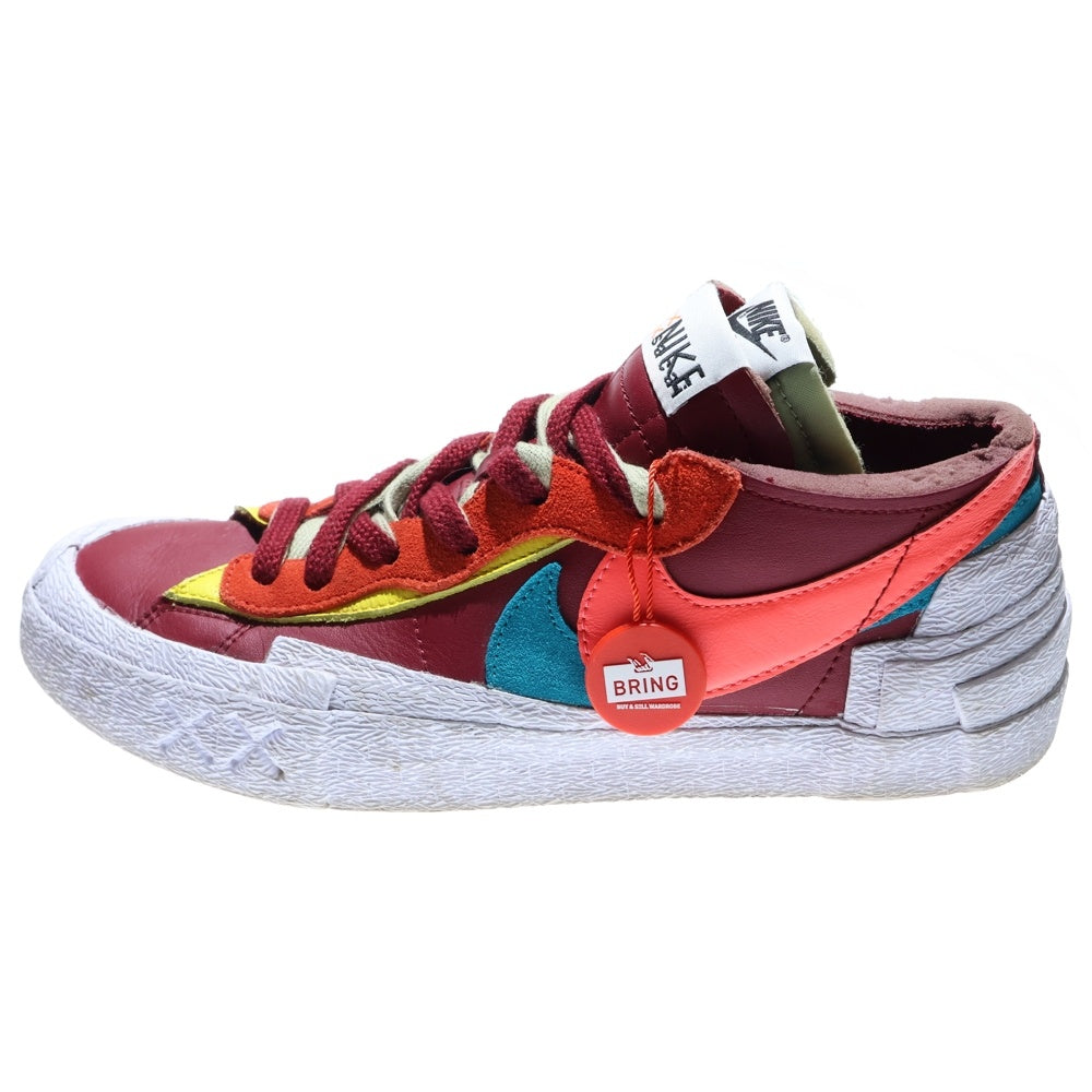 NIKE(ナイキ) × sacai × KAWS BLAZER LOW TEAM RED DM7901-600 サカイ カウズ ブレーザー チームレッド ローカットスニーカー シューズ マルチカラー US9.5/27.5cm