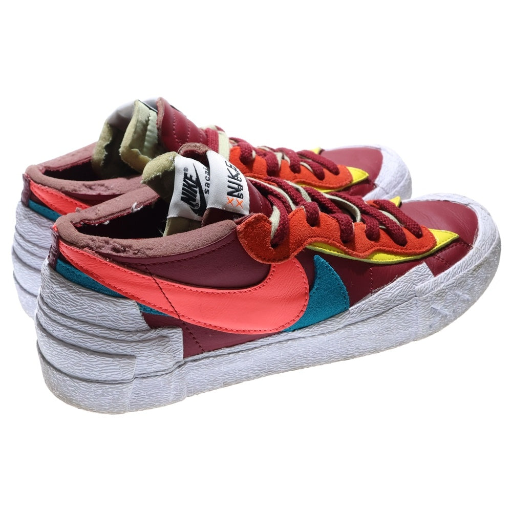 NIKE(ナイキ) × sacai × KAWS BLAZER LOW TEAM RED DM7901-600 サカイ カウズ ブレーザー チームレッド ローカットスニーカー シューズ マルチカラー US9.5/27.5cm