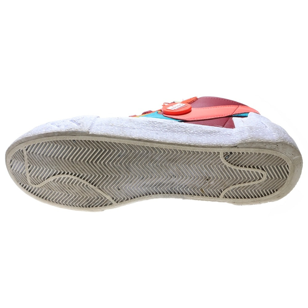 NIKE(ナイキ) × sacai × KAWS BLAZER LOW TEAM RED DM7901-600 サカイ カウズ ブレーザー チームレッド ローカットスニーカー シューズ マルチカラー US9.5/27.5cm