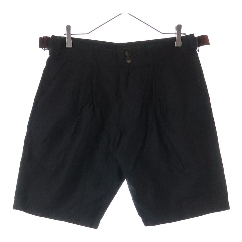 DRIES VAN NOTEN(ドリスヴァンノッテン) 2TUCK SHORT PANTS 2タックショートパンツ ショーツ ブラウン 1159-343-2144