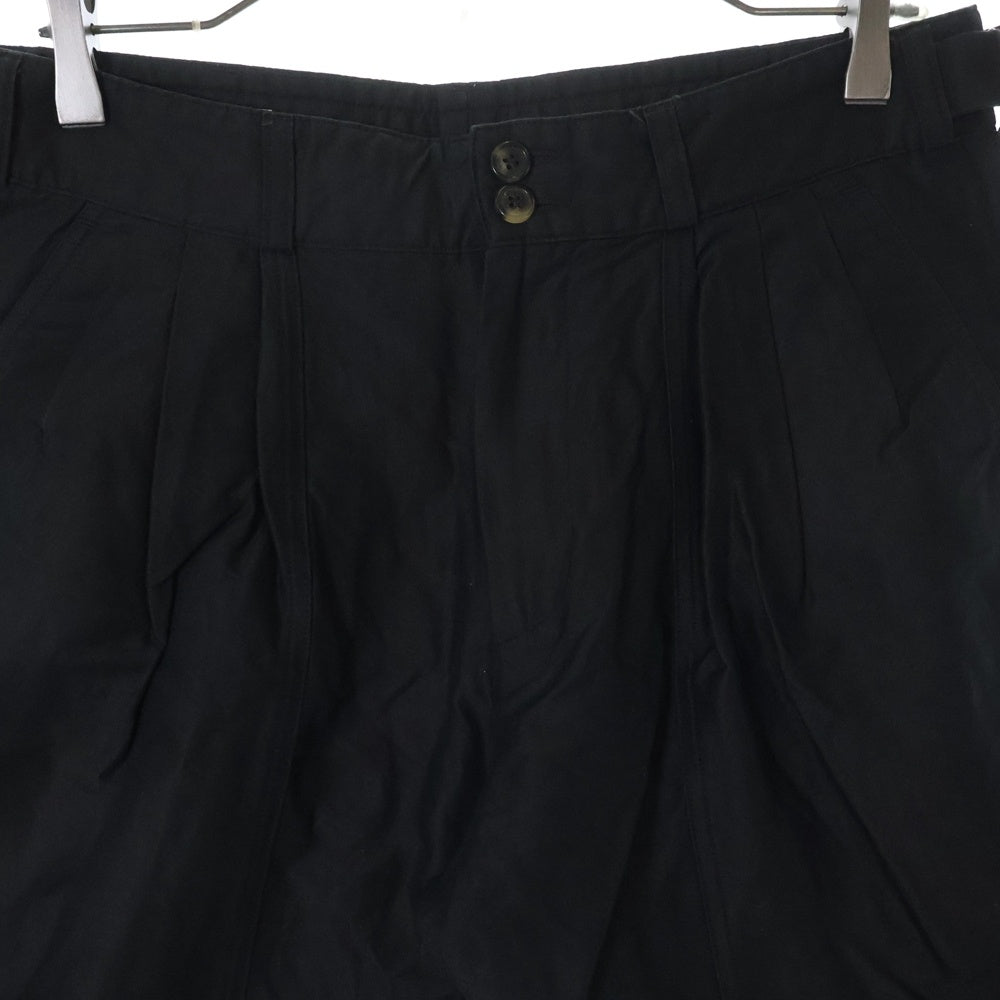 DRIES VAN NOTEN(ドリスヴァンノッテン) 2TUCK SHORT PANTS 2タックショートパンツ ショーツ ブラウン 1159-343-2144