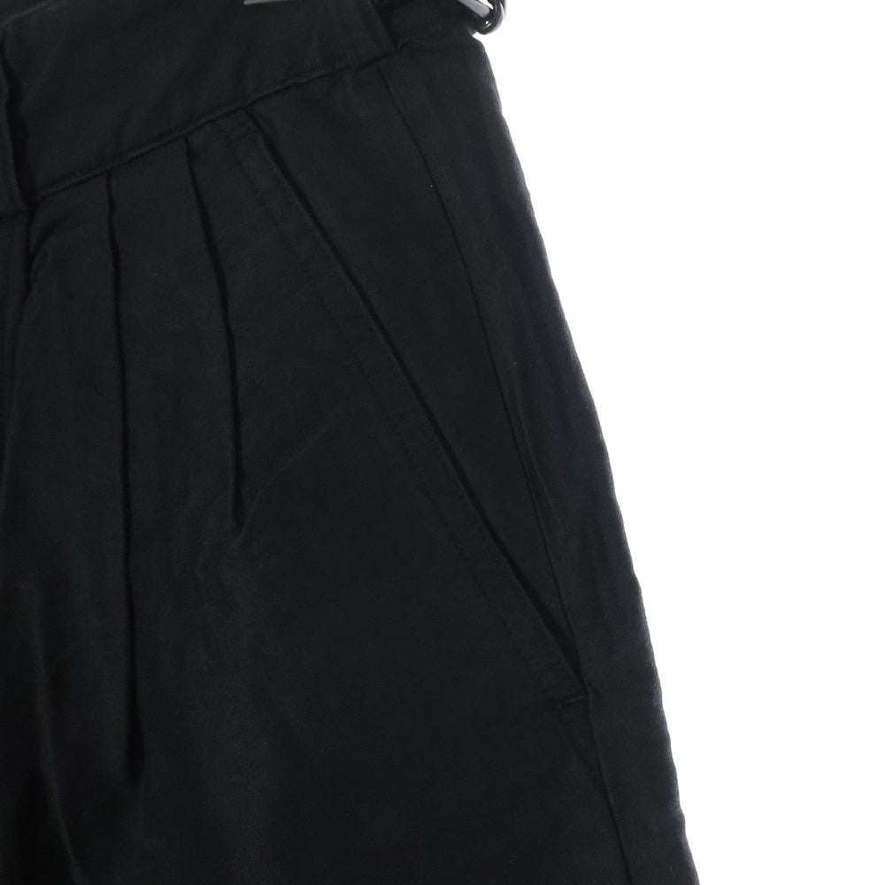 DRIES VAN NOTEN(ドリスヴァンノッテン) 2TUCK SHORT PANTS 2タックショートパンツ ショーツ ブラウン 1159-343-2144
