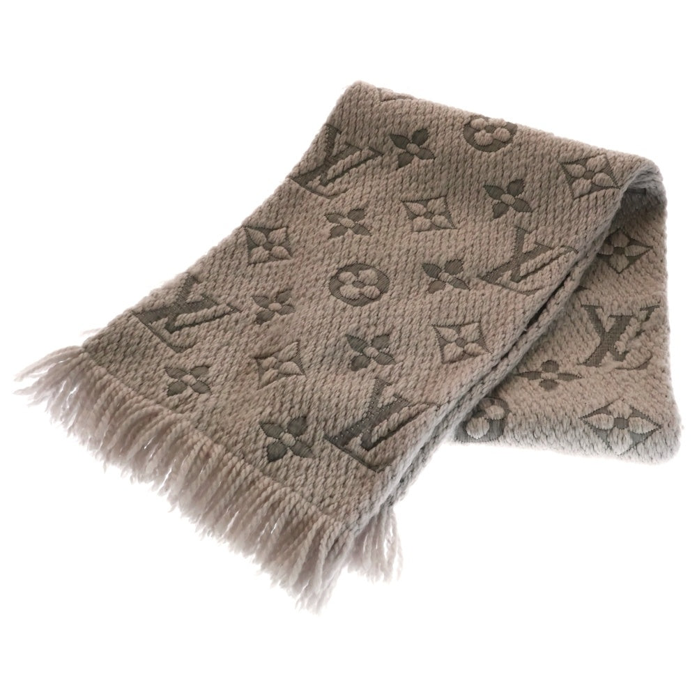 LOUIS VUITTON(ルイヴィトン) エシャルプロゴマニア モノグラムマフラー M74742 グレー