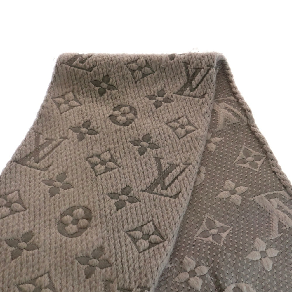 LOUIS VUITTON(ルイヴィトン) エシャルプロゴマニア モノグラムマフラー M74742 グレー