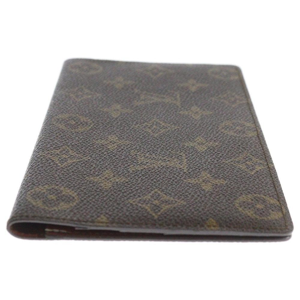 LOUIS VUITTON(ルイヴィトン) モノグラム ポルトシェキエダブル レザー ウォレット 2つ折り財布 ブラウン M62223