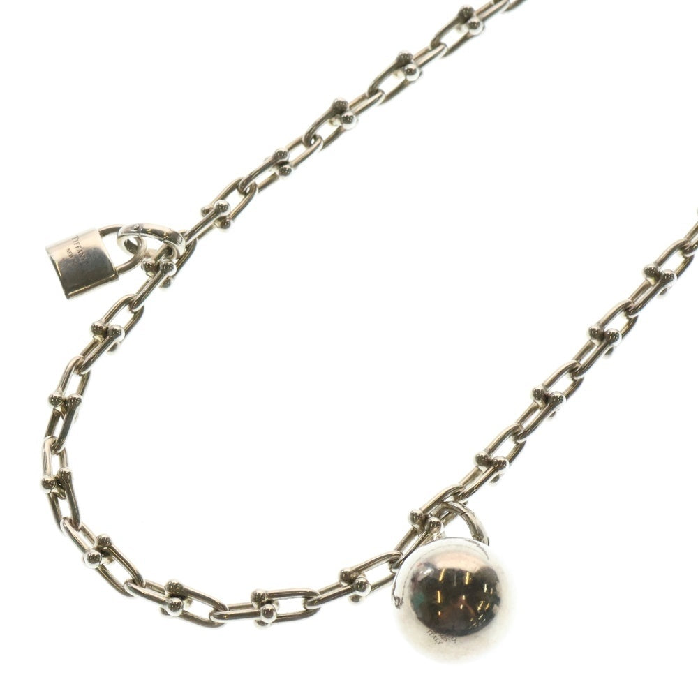 TIFFANY & Co.(ティファニー) HardWear ハードウェア ラップ チェーンネックレス スモール シルバー