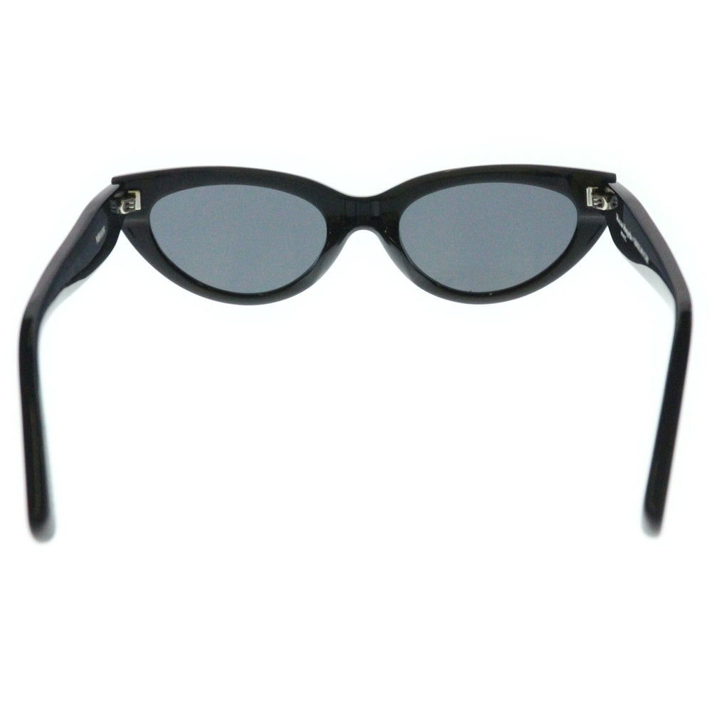 Maison Margiela(メゾンマルジェラ) ×GENTLE MONSTER MM108 Leather CAT-EYE Sunglasses ×ジェントルモンスター キャットアイ サングラス アイウェア 55□21‐145 ブラック