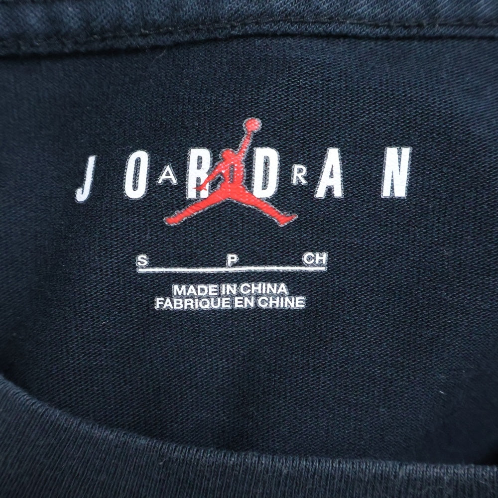 NIKE(ナイキ) 21SS ×Travis Scott ×Fragment Design S/S TEE DJ0619-010 ×トラヴィススコット ×フラグメントデザイン フロントプリント クルーネック半袖Tシャツカットソー