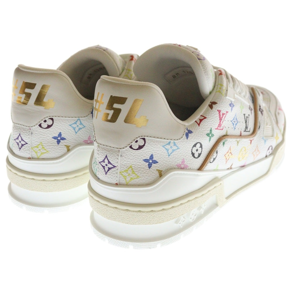 LOUIS VUITTON(ルイヴィトン) ×TM LV Trainer Sneaker 1AHEKF LVトレーナー モノグラム ローカットスニーカー ホワイト/マルチカラー