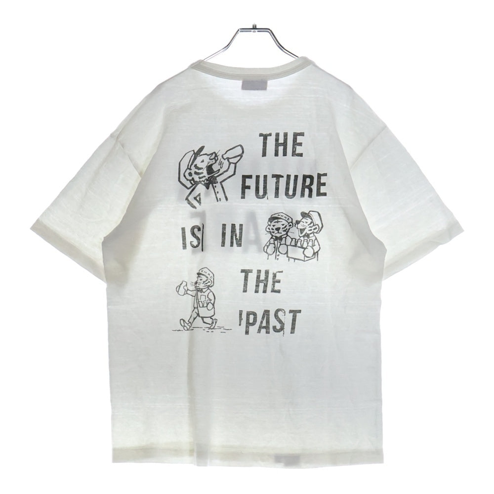 HUMAN MADE(ヒューマンメイド) GRAPHIC T-SHIRT HM29TE002 グラフィック クルーネック半袖Tシャツカットソー ホワイト