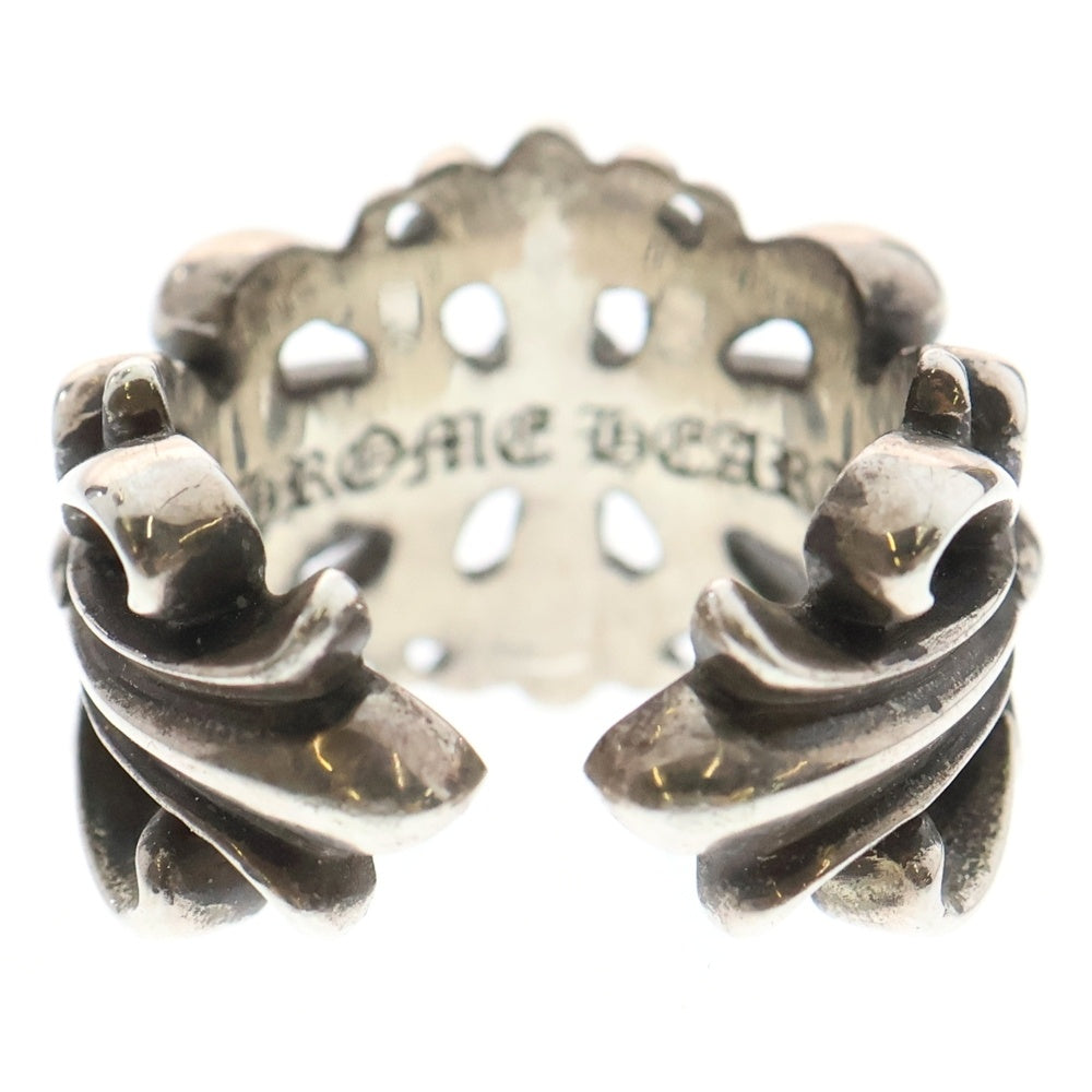 CHROME HEARTS(クロムハーツ) DBL FLRL CRS ダブルフローラルクロス リング シルバー BCA390
