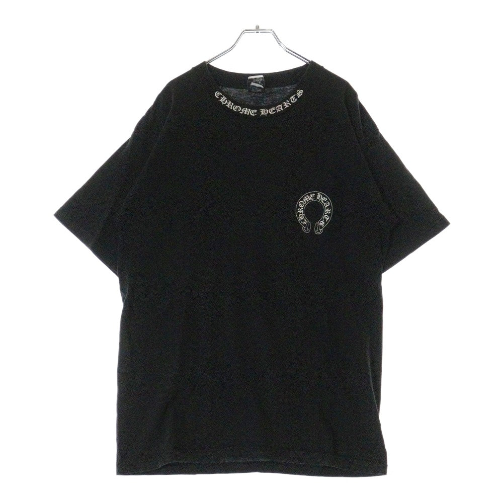 CHROME HEARTS(クロムハーツ) CH T-SHRT LTD マリブ限定 クロスバックプリント 半袖Tシャツ ブラック