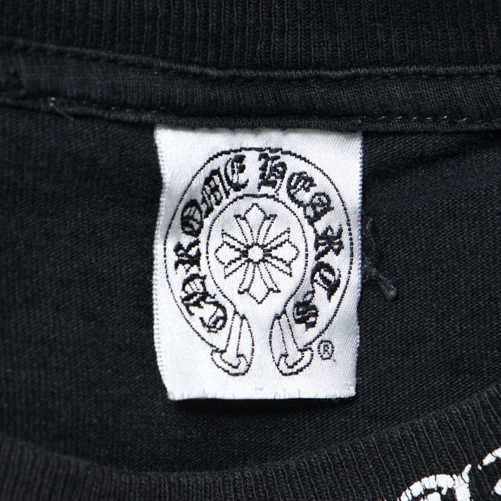 CHROME HEARTS(クロムハーツ) CH T-SHRT LTD マリブ限定 クロスバックプリント 半袖Tシャツ ブラック