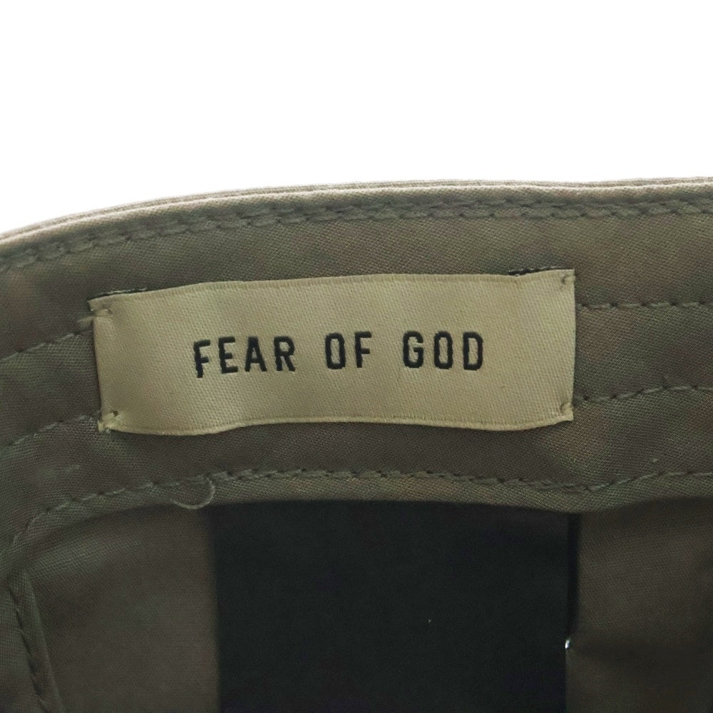 FEAR OF GOD(フィアオブゴッド) ETERNAL COLLECTION COTTON CAP エターナル コットン キャップ 帽子 ベージュ FGE70-089CTN