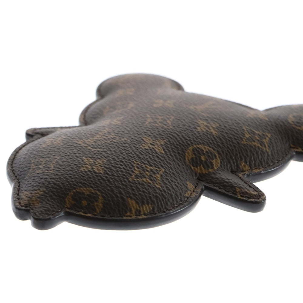LOUIS VUITTON(ルイヴィトン) LV バッグチャーム スーパーフラット PVCレザー ブラウン/マルチカラー M02440
