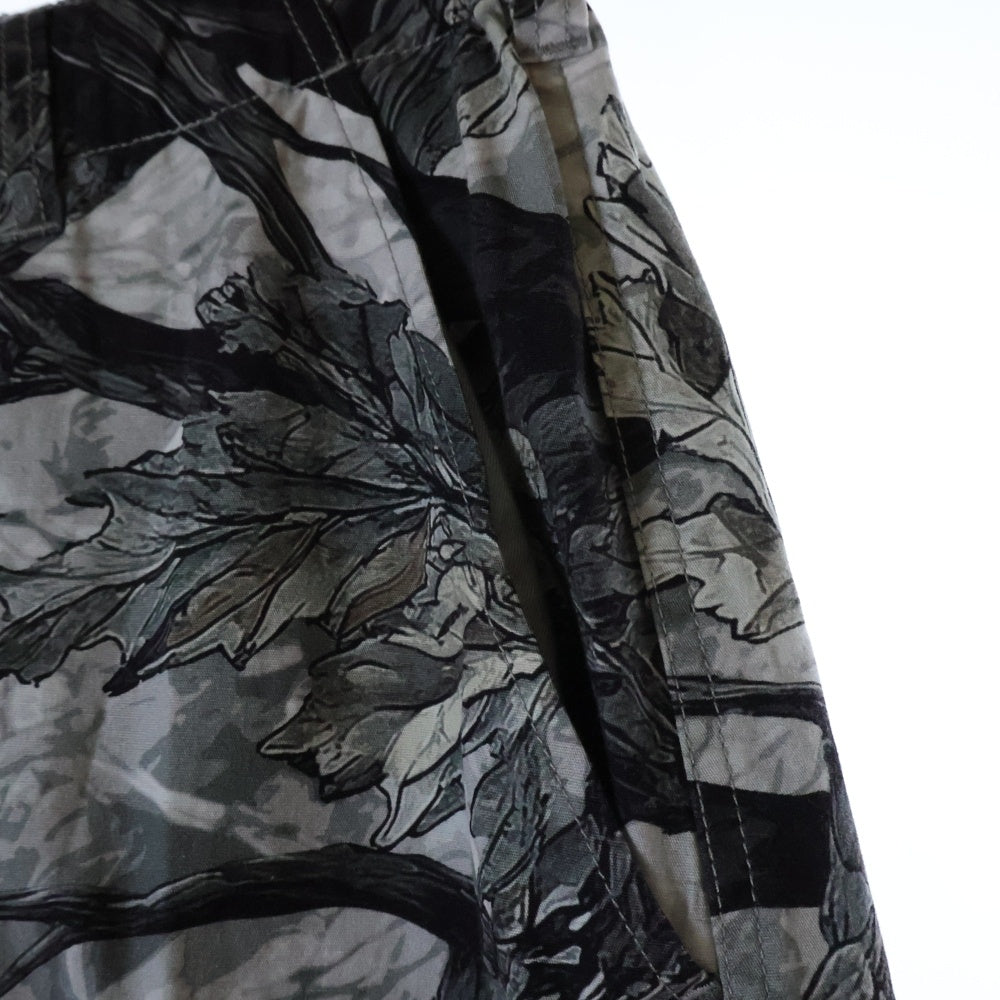 A BATHING APE(アベイシングエイプ) TREE EDGE CAMO CARGO PANTS 001PTL801002M カモ柄 カーゴパンツ ホワイト/ブラック