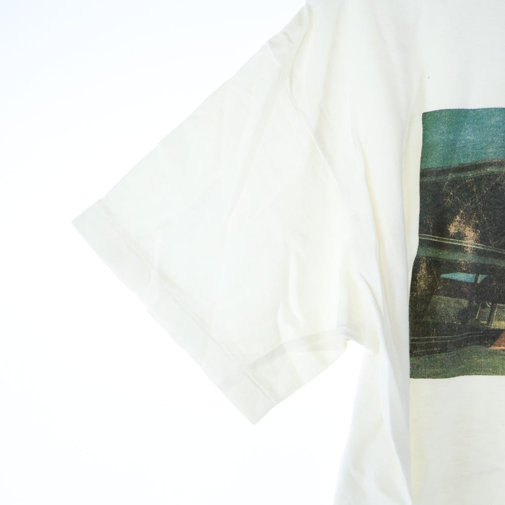 VINTAGE(ヴィンテージ) 90s 浜田省吾 フロントプリント半袖カットソー 半袖Tシャツ シングルステッチ ホワイト