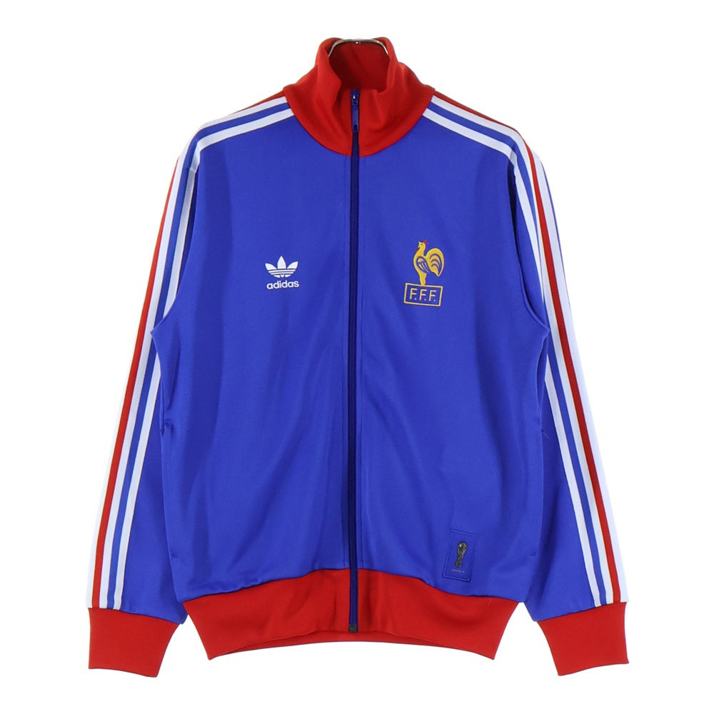 adidas(アディダス) 00s FRANCE FIFA WORLD CAP TRACK JACKET フランス代表 ワールドカップ トラックジャケット ジップアップジャケット ジャージ ブルー AK9001